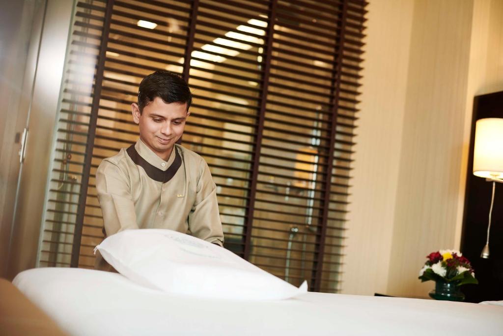Os clientes hospedados em Radisson Hotel Agra