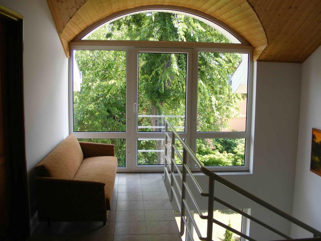 Balkón nebo terasa v ubytování Arizona apartman