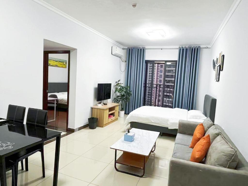 Pazhou Angda International Aparthotel Canton Fair Branch - Appartement De Deux Chambres