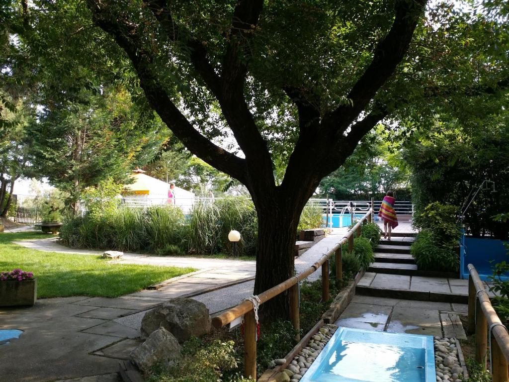 Zahrada ubytování Holiday Center Valdor