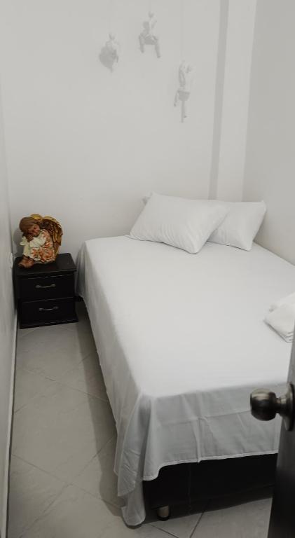 Postel nebo postele na pokoji v ubytování Aparta Estudio en Puerto Berrio