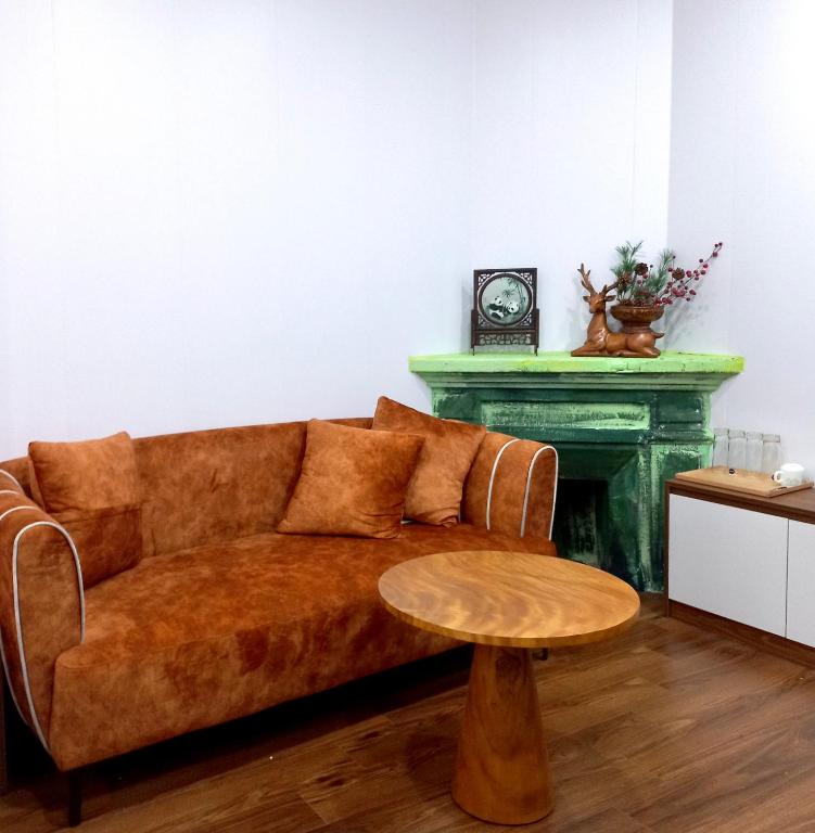 Posezení v ubytování Amelié Homestay