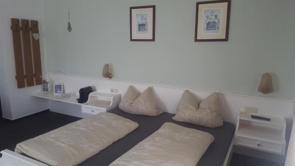 Postel nebo postele na pokoji v ubytování Mountain Motel