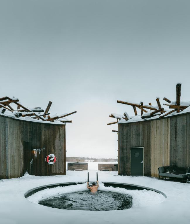 Arctic Bath v zimě