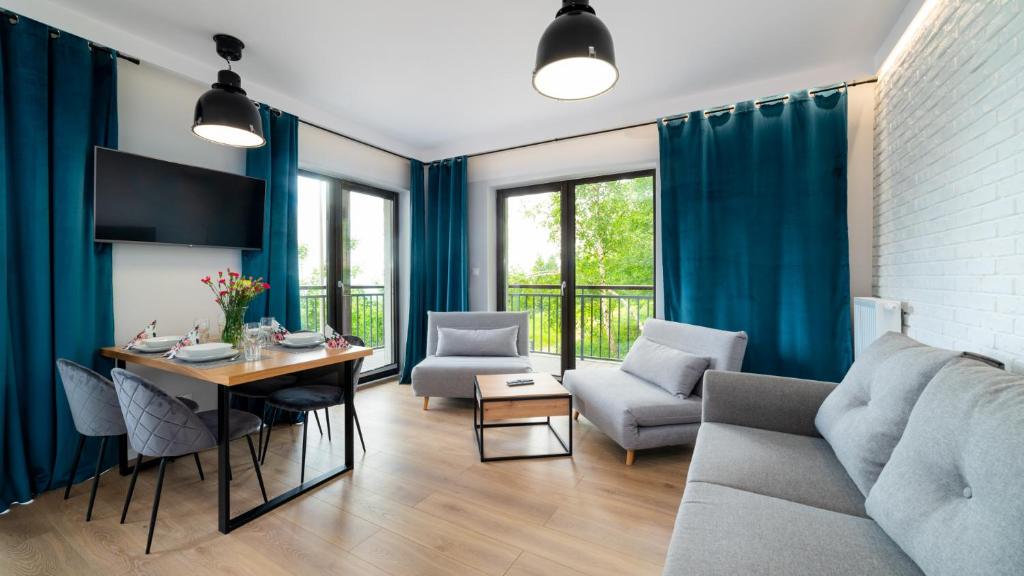 Posedenie v ubytovaní Wonder Home - Apartamenty Karpatia Resort tuż przy stoku i blisko szlaków turystycznych