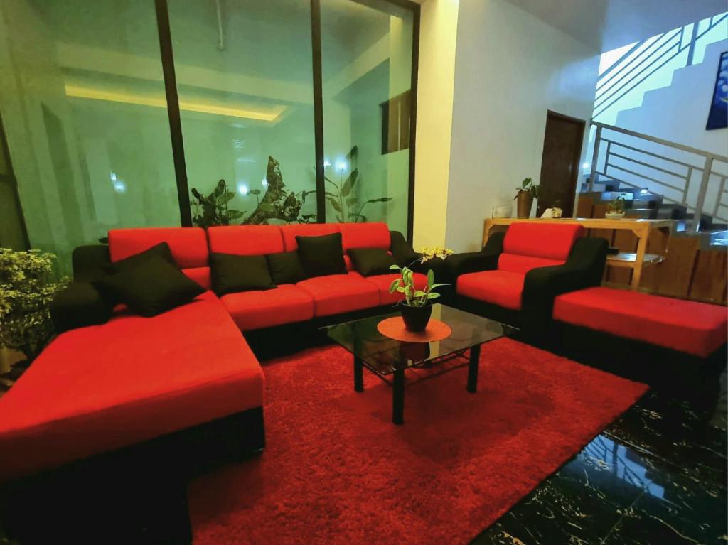 Posezení v ubytování Majestique Hotel Albay Bicol