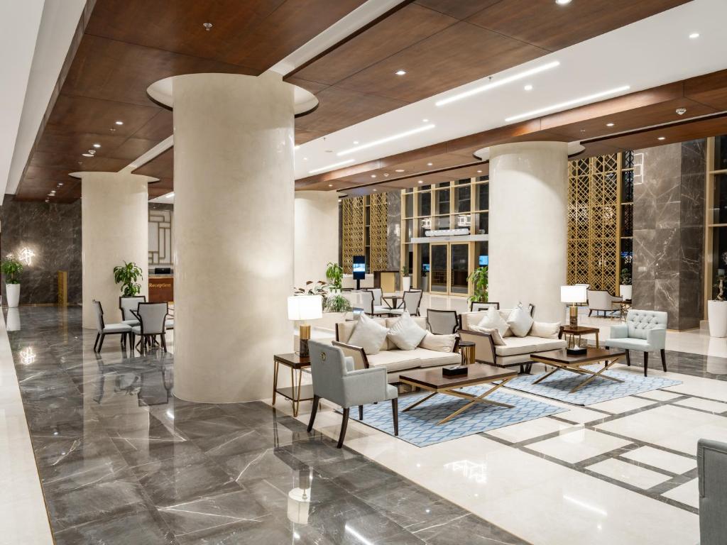 Posezení v ubytování Wirgan Hotel Al Nour