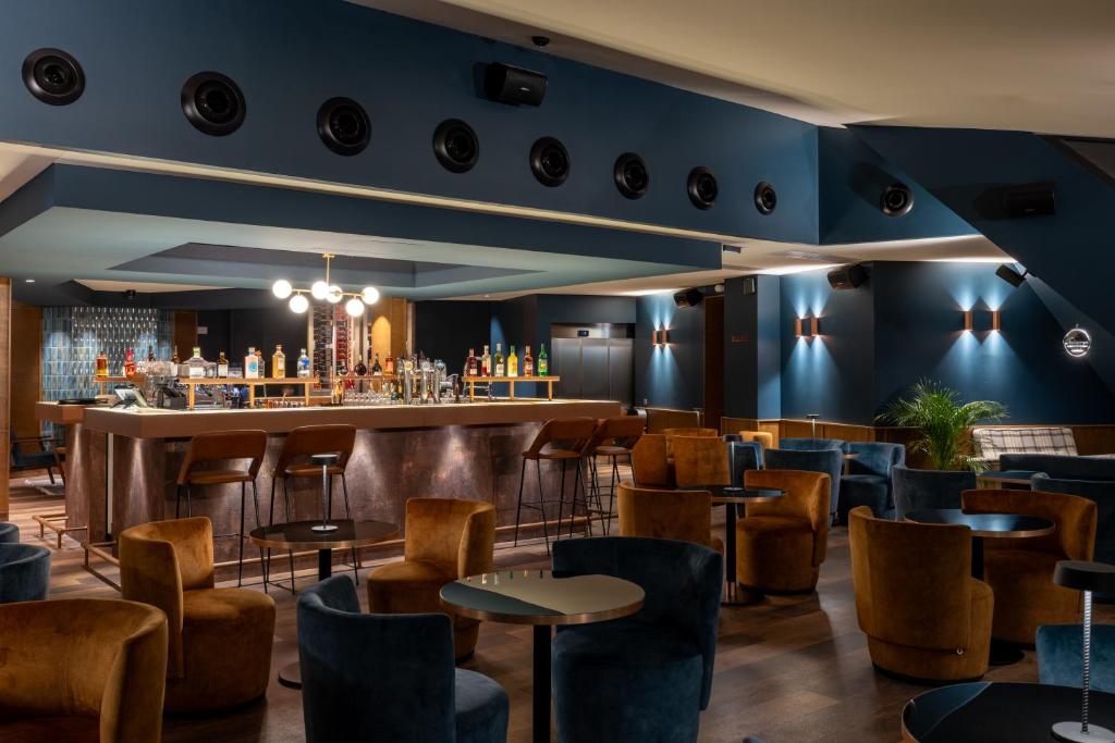 Lounge nebo bar v ubytování Miura