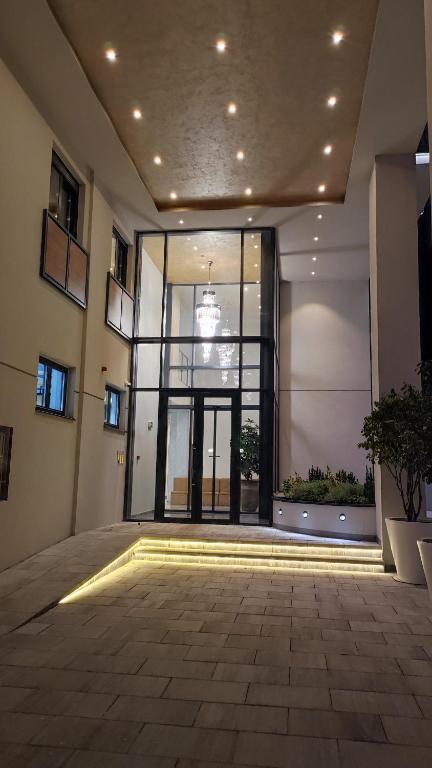 Exteriér nebo vchod ubytování Lux Apartman Crnjanski IV, Jagodina