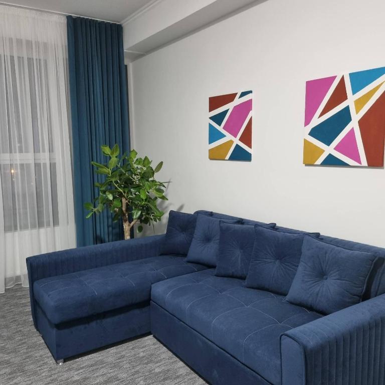 Posezení v ubytování Glass Cube Hotel