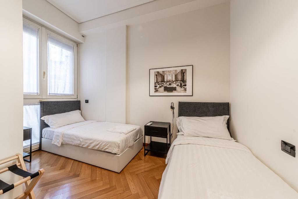 A bed or beds in a room at Ca' Magenta