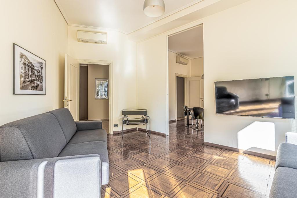 A seating area at Ca' Magenta
