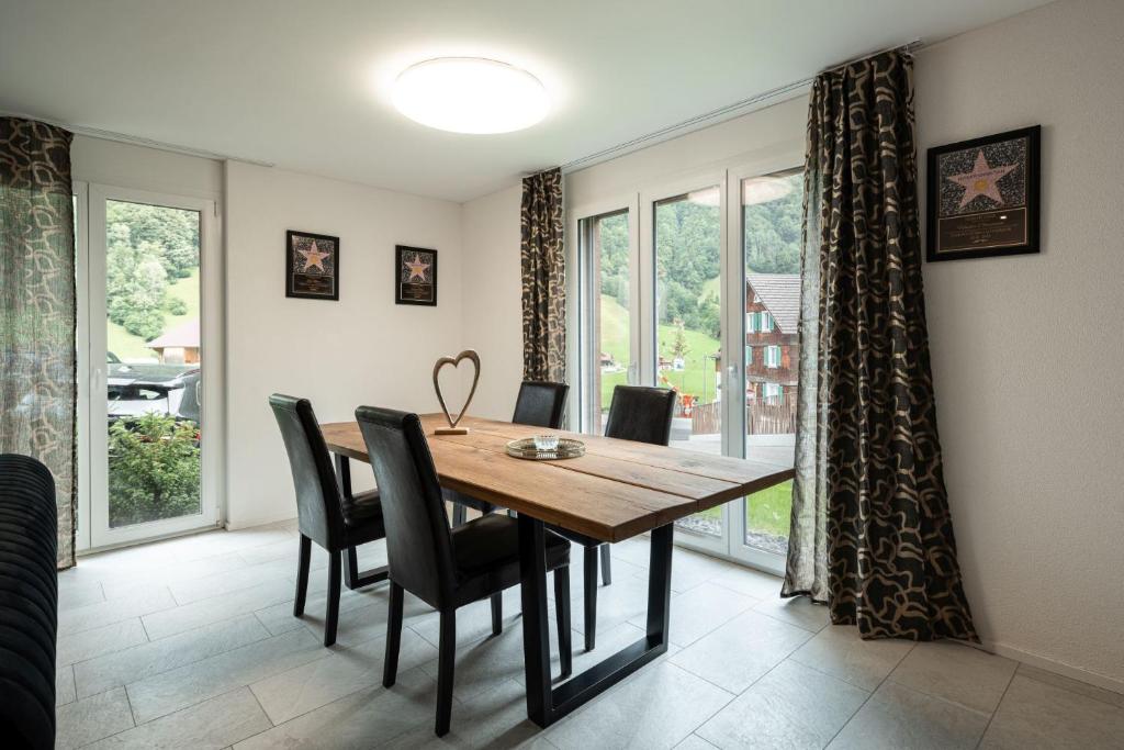 Posezení v ubytování Melchtal Resort Apart Hotel