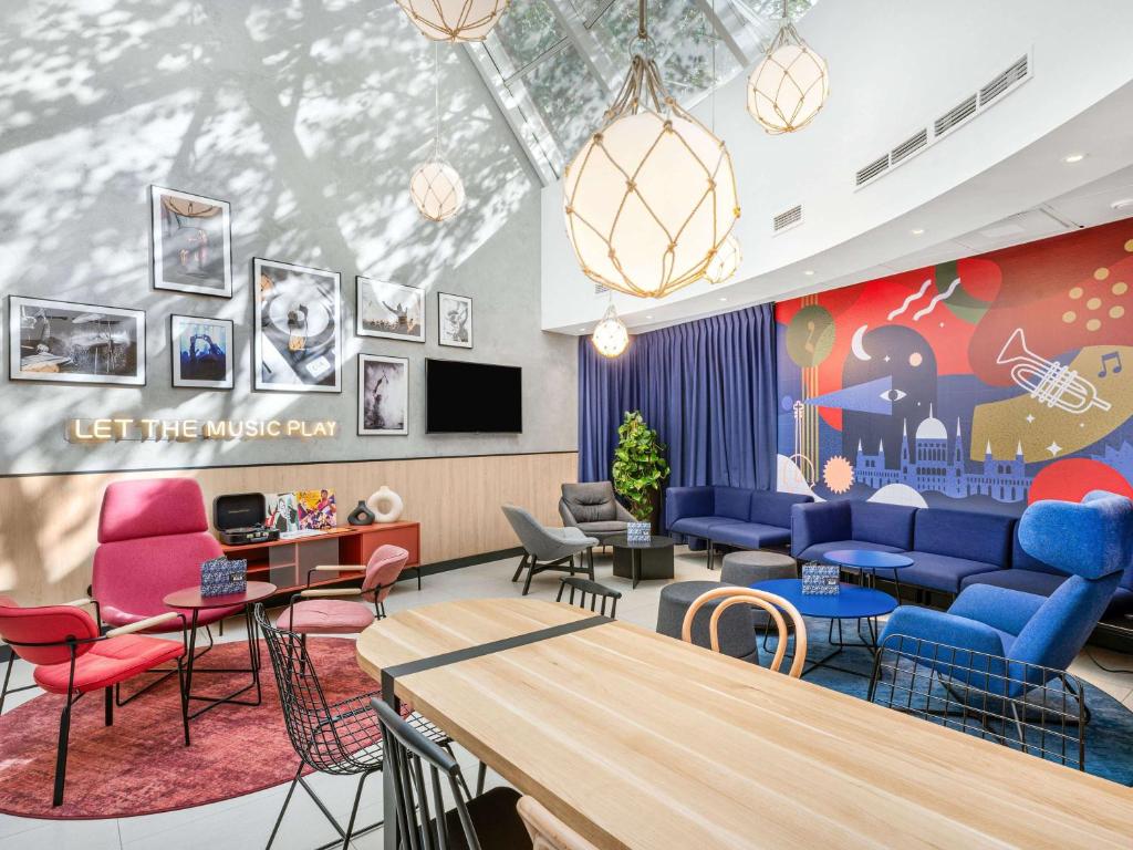 Posezení v ubytování Ibis Budapest Centrum