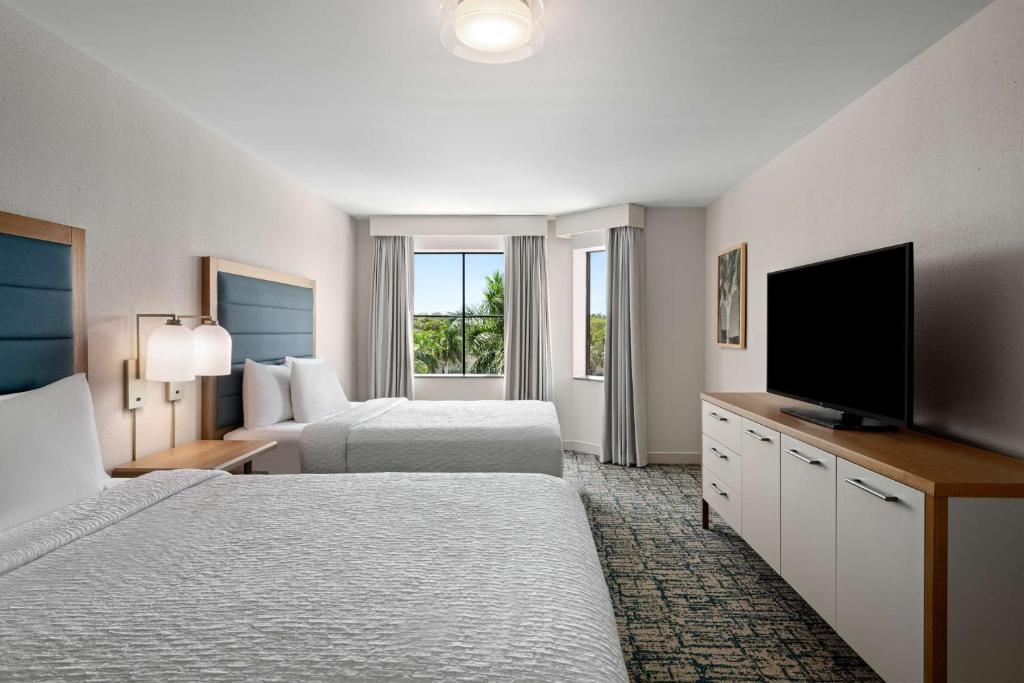 Homewood Suites by Hilton West Palm Beach - Suite Queen De Una Habitación Con Dos Camas Queen