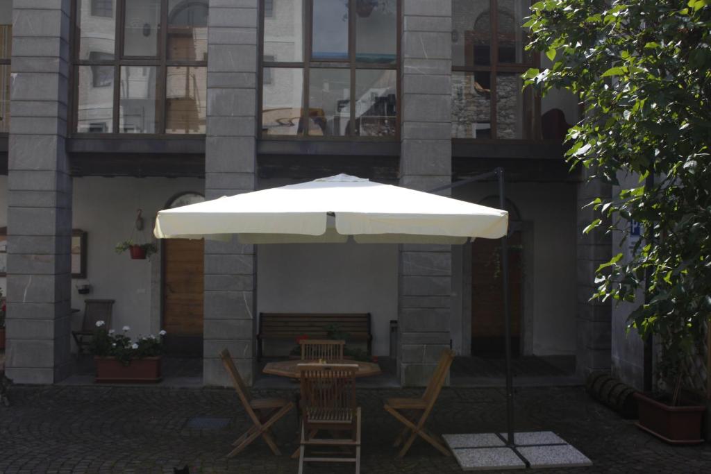 Budynek, w którym mieści się apartament