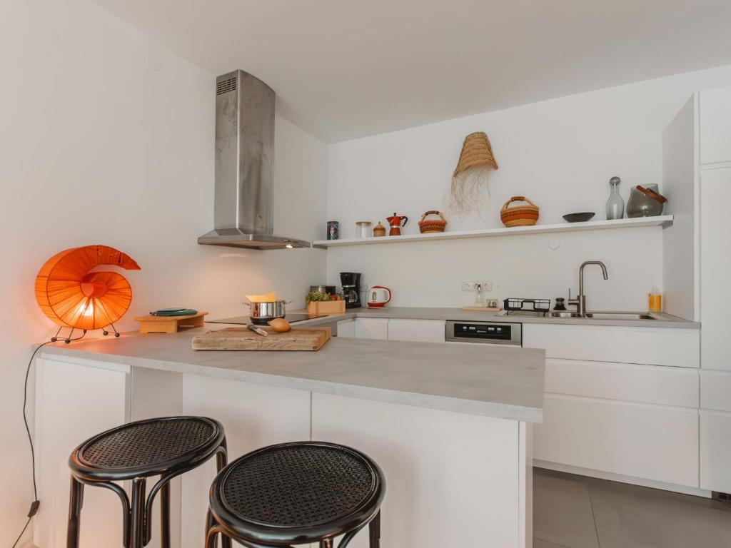 Kuchyňa alebo kuchynka v ubytovaní Apartment Alpennest by Interhome