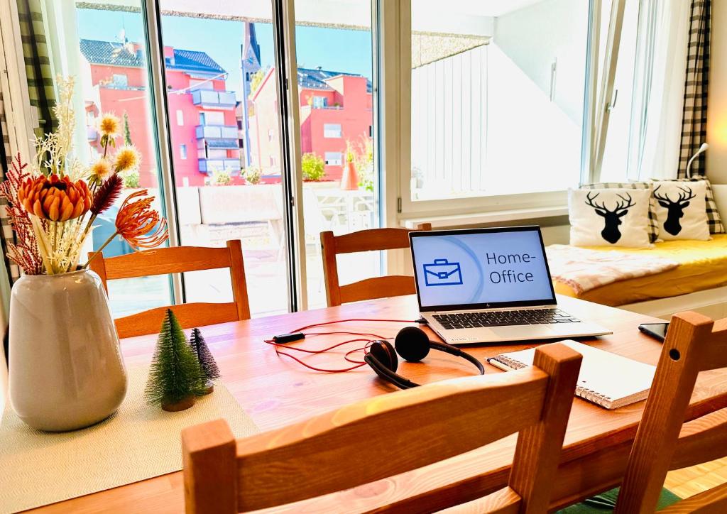 New Studio with Sunny Terrace & Air Condition - Resim 19