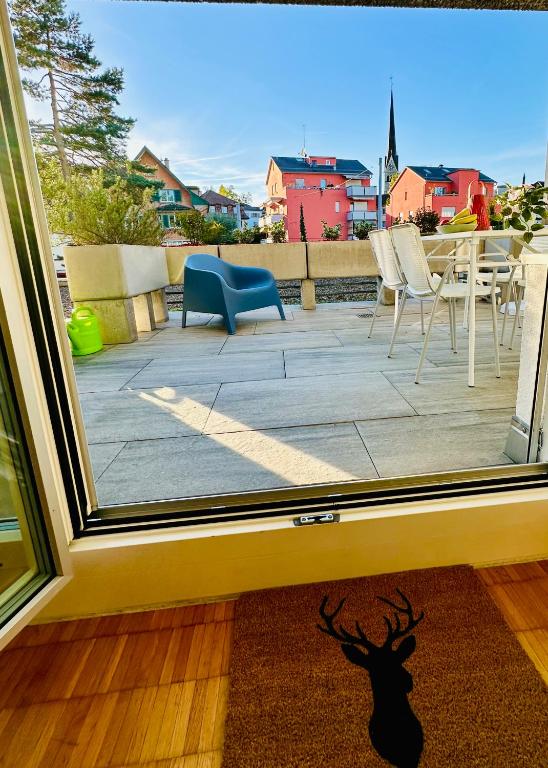 New Studio with Sunny Terrace & Air Condition - Resim 26