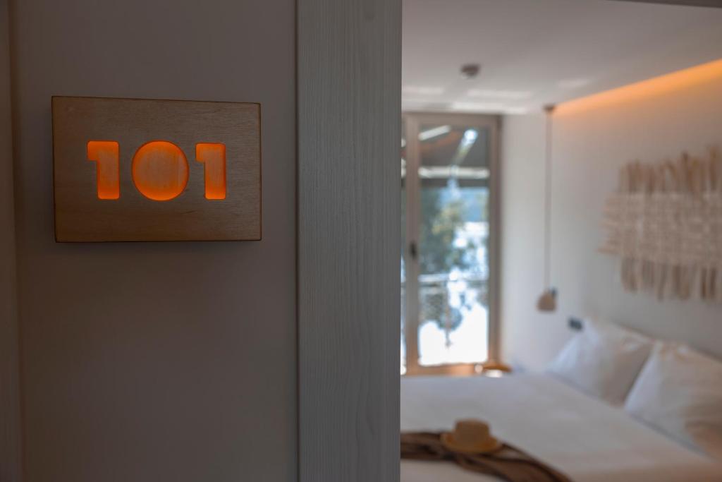 Posteľ alebo postele v izbe v ubytovaní Malates Slow Boutique Hotel