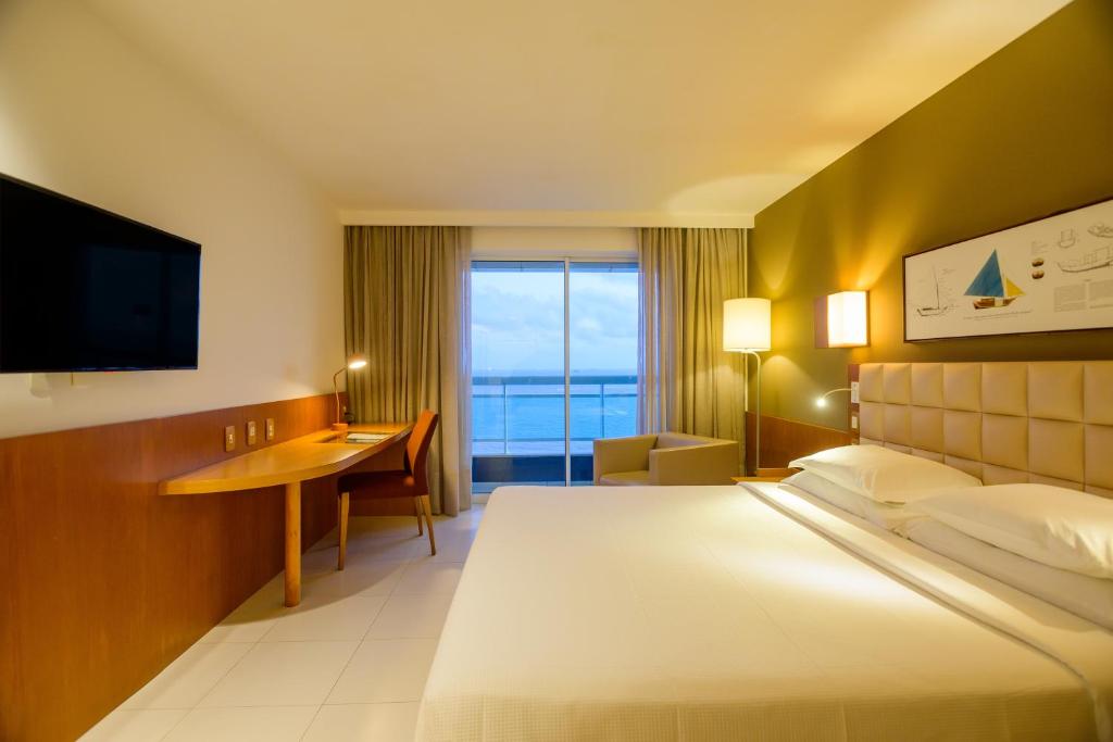 Hotel Luzeiros São Luis - 少年套房与海景