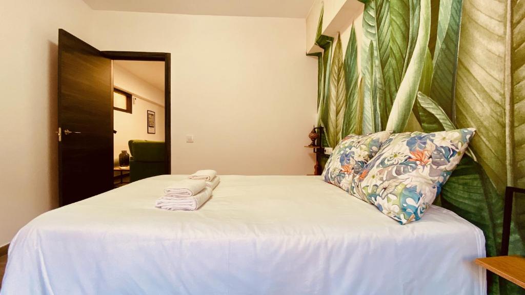 Postel nebo postele na pokoji v ubytování Click&Guest - Casa Sureste Gran Canaria