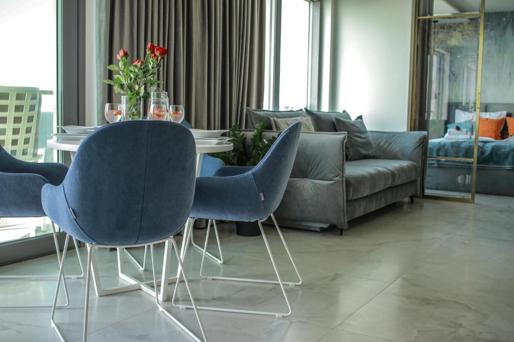 Posedenie v ubytovaní Promenada Gwiazd 14 by Baltic Home