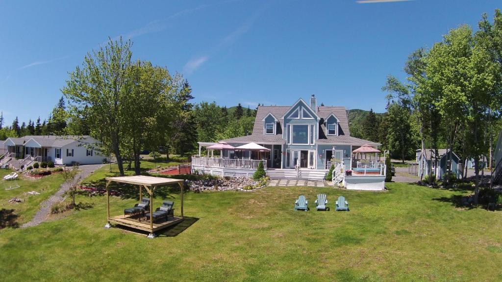 Zahrada ubytování Sea Parrot Ocean View Manor