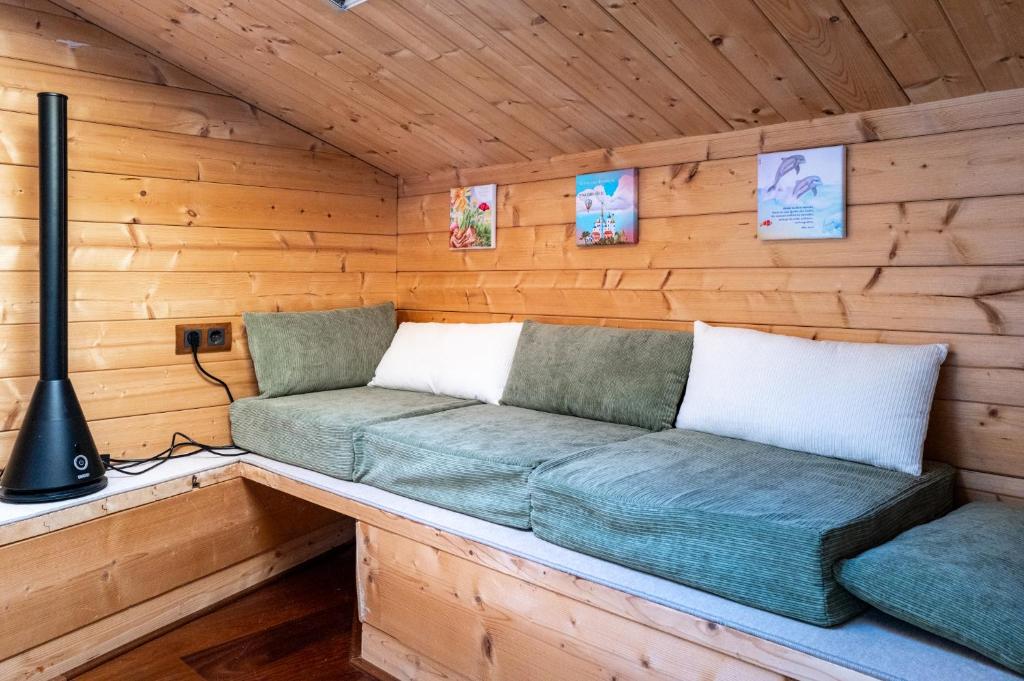 Posezení v ubytování Strohlehm'zhaus