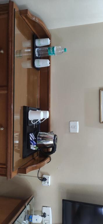 Kuchyň nebo kuchyňský kout v ubytování HOTEL CONCLAVE EXECUTIVE