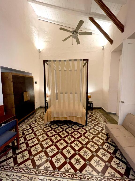 Letto o letti in una camera di Hotel Boutique Casa Sánchez
