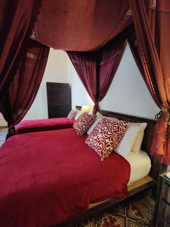 Letto o letti in una camera di Hotel Boutique Casa Sánchez