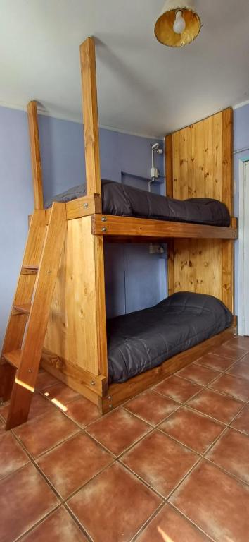 Postel nebo postele na pokoji v ubytování Patagonia Jazz Hostel