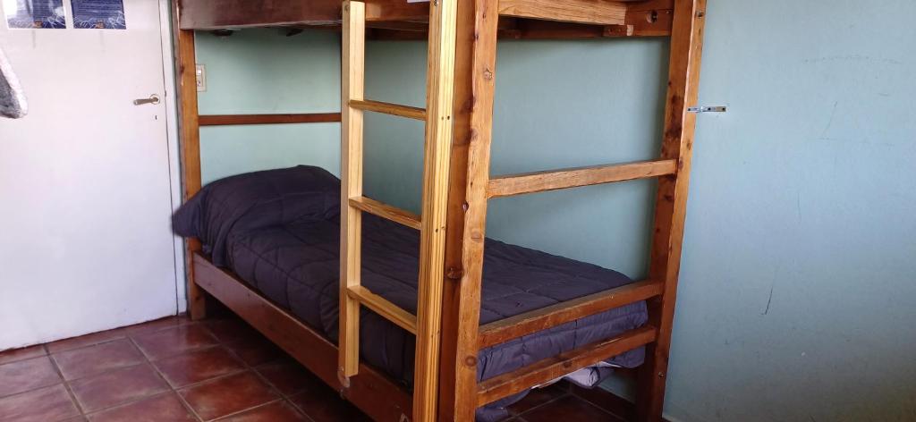 un par de literas en una habitación en Patagonia Jazz Hostel, en San Carlos de Bariloche