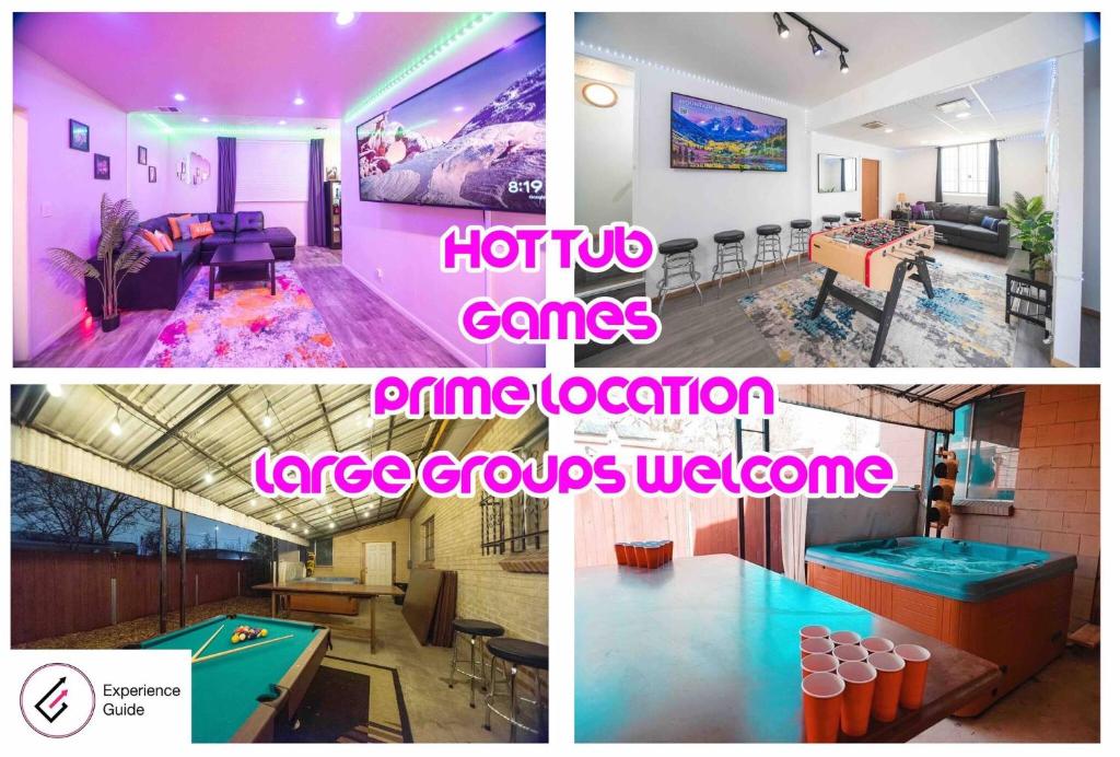 Vacation Home Gabf Compound Game Room Hot Tub, Sleeps 20, Denver, CO
