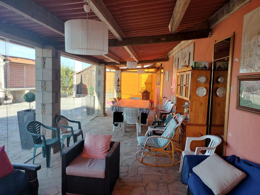 Posedenie v ubytovaní Casa Rosalía
