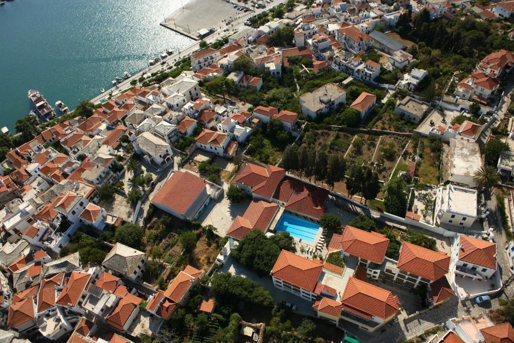 Nespecifikovaný výhled na moře nebo výhled na moře při pohledu z hotelu