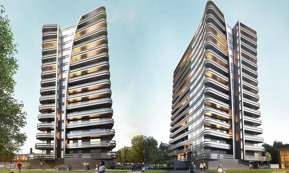 Το κτήριο όπου στεγάζεται  το διαμέρισμα