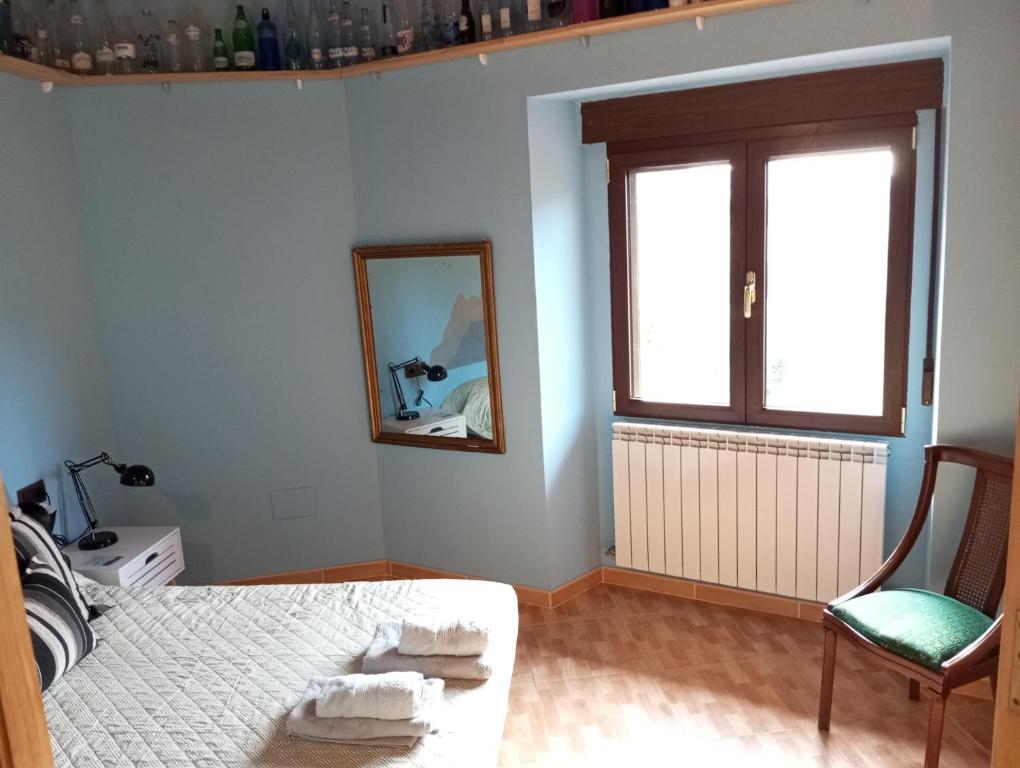 Postel nebo postele na pokoji v ubytování Maittia-Larraona