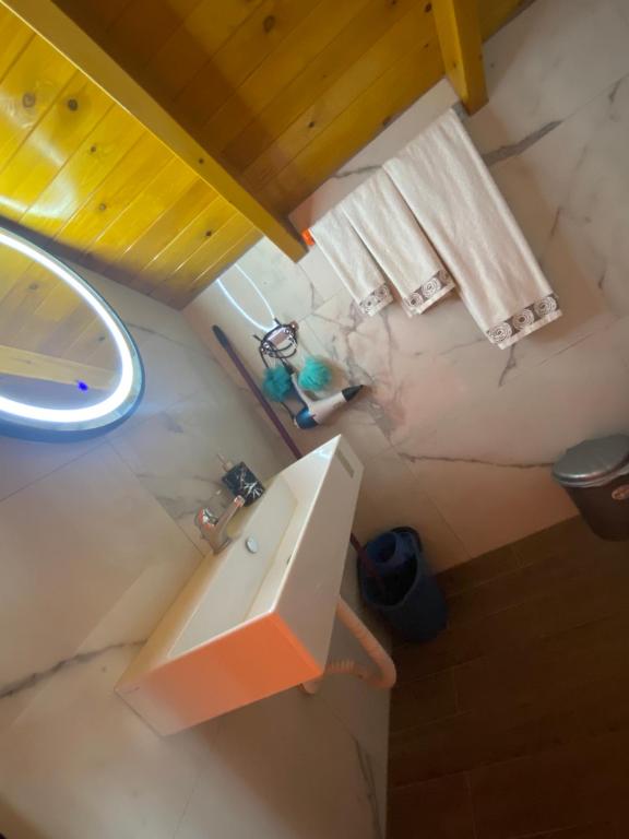 Koupelna v ubytování Bixhaku GuestHouse
