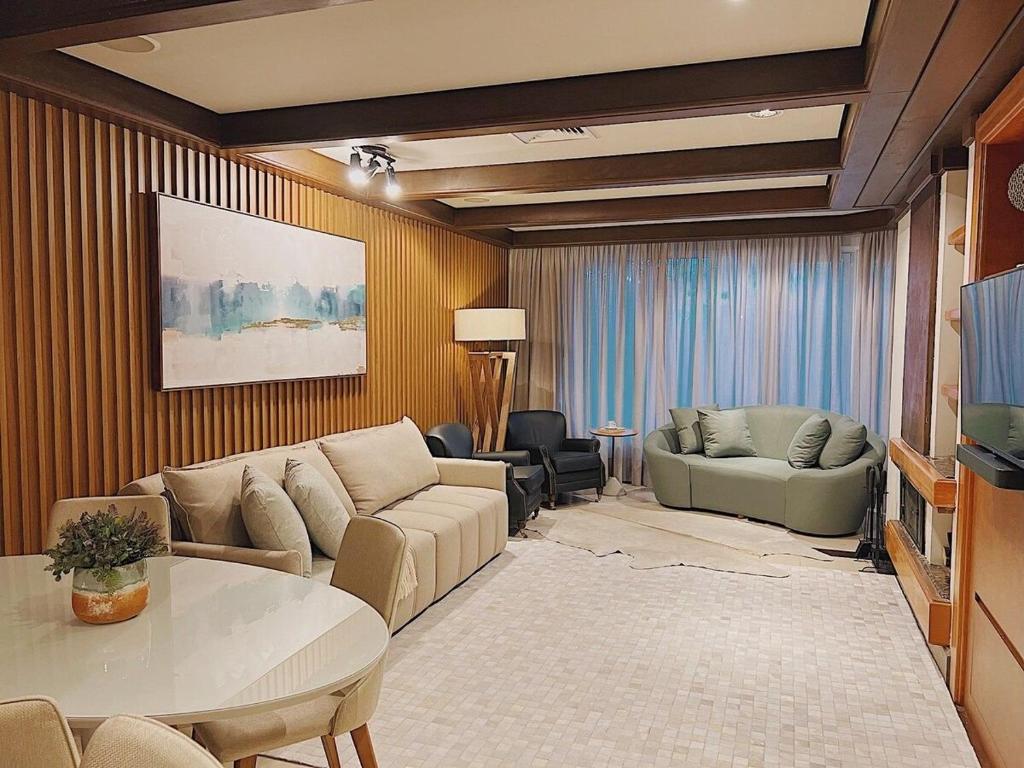 Posezení v ubytování Presidencial Suite 3008 - Canela e Gramado