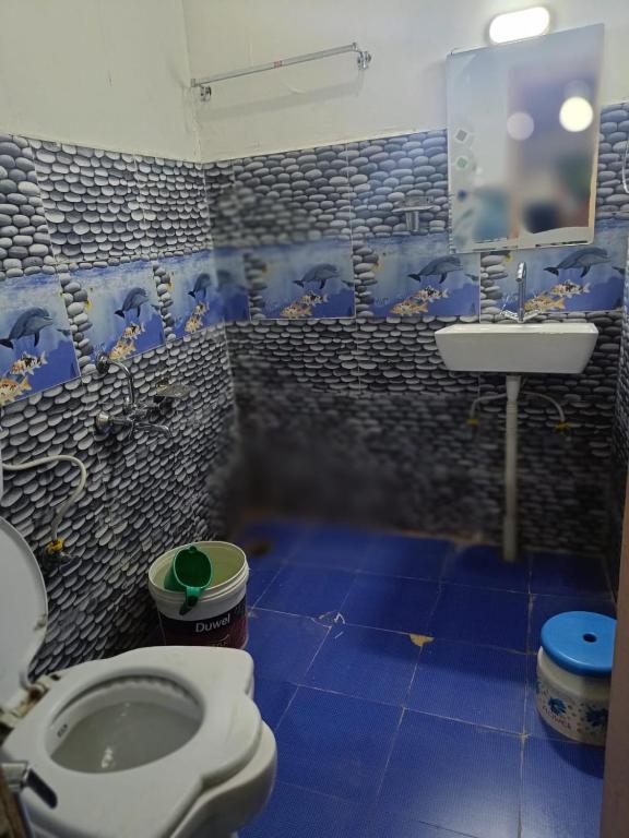Koupelna v ubytování Shamus Javed Homestay