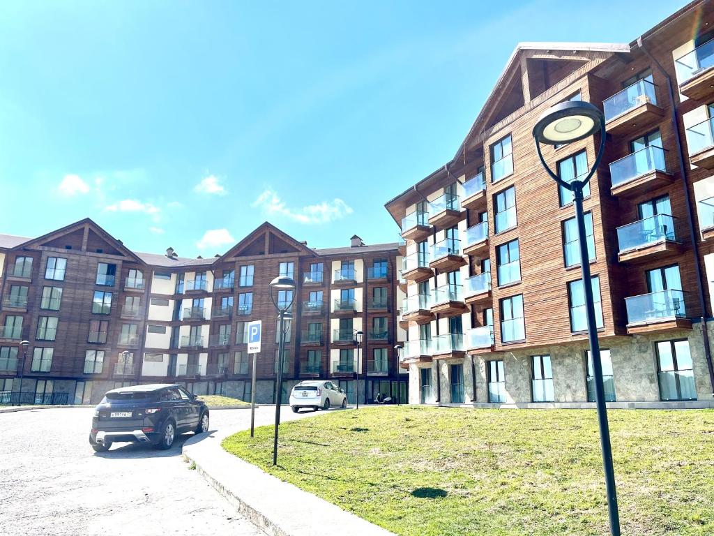 Budova, kde se apartmán nachází