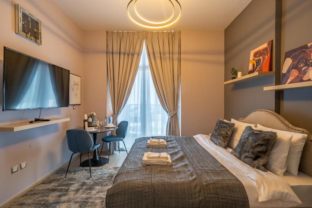 Primestay - Azizi Aura Studio, Jebel Ali, Дубай (обновени цени за 2025 г.)