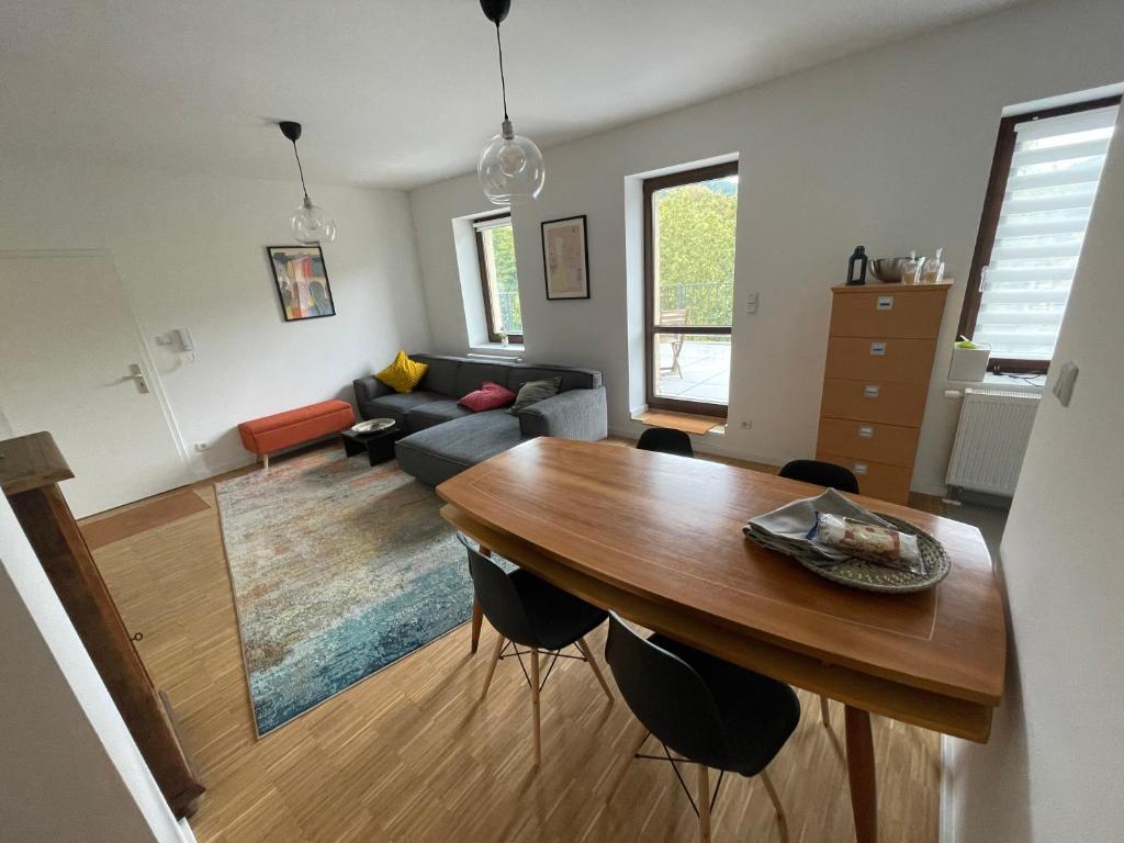 Χώρος καθιστικού στο Haus Charlottenburg 2, zentrumsnah mit Blick auf die Festung, mit Sauna-Option