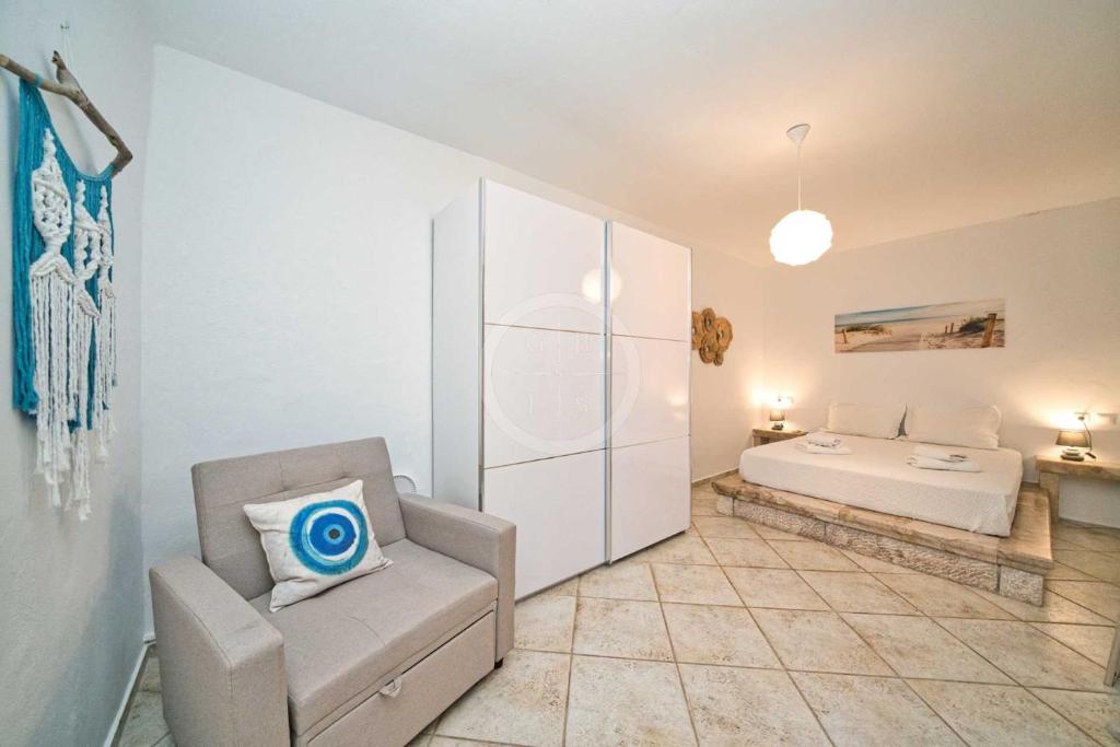 Postel nebo postele na pokoji v ubytování Villa Clementine