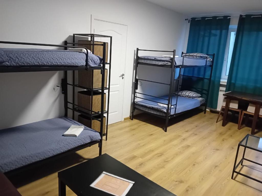 Postel nebo postele na pokoji v ubytování Centro Hostel