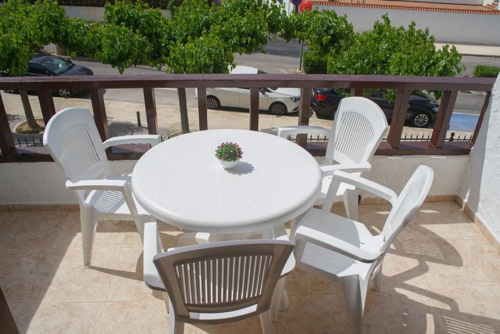 Balkón nebo terasa v ubytování Playa Las Fuentes Bello LUXURY Apartament Pp2 PET