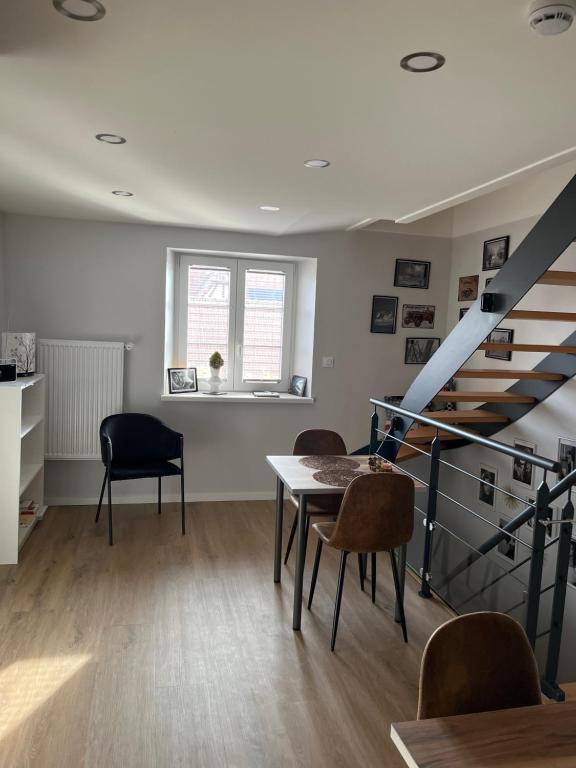 Kuchyň nebo kuchyňský kout v ubytování chambres d'hotes chez Linda Stéphane le passé composé