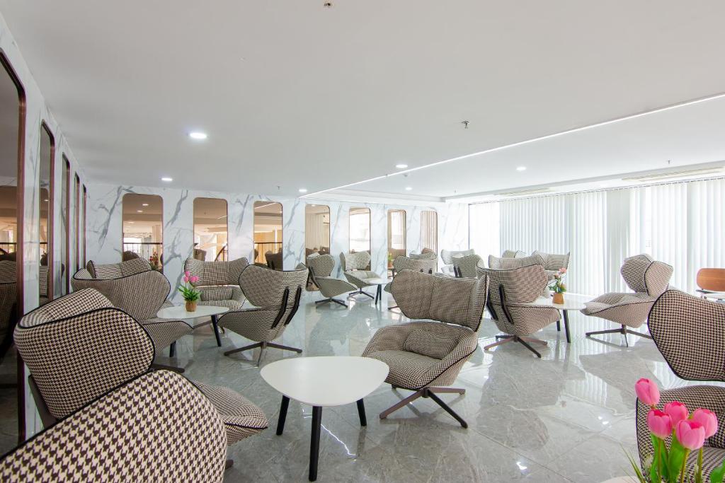 Posezení v ubytování Golden Jomtien Beach Hotel